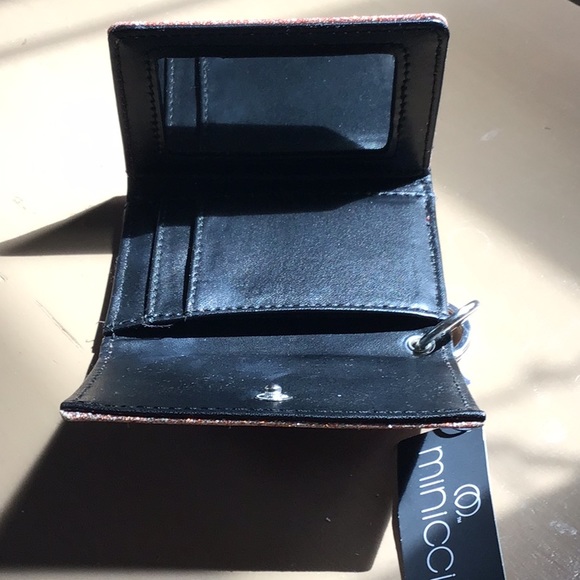 Sparkly Minicci Wallet with Keyring - Picture 3 of 6